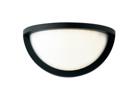 Nástěnná - FAN LED-W-DETROIT-AP Venkovní nástěnné svítidlo LED DETROIT černá hliník/polykarbonát 10W 700lm 4000 K IP54 12,6x24x12 cm - FANEUROPE