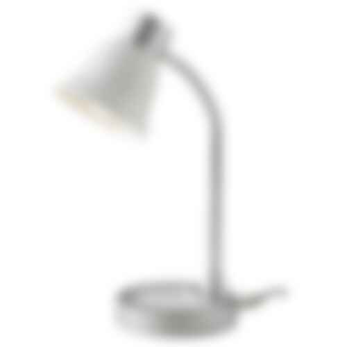 Stolní lampy dekorační - FAN LDT055LEO-BIANCO Stolní lampa  LEONARDO bílá 1 x E14 13 x 39 cm - FANEUROPE - foto 1