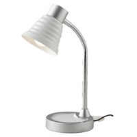 Stolní lampy dekorační - FAN LDT055LEO-BIANCO Stolní lampa LEONARDO bílá 1 x E14 13 x 39 cm - FANEUROPE