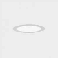 Kruhová - KHL K51702.02.RF.WH-WH.OP.ST.8.40.PU DISC zapuštěné svítidlo s rámečkem bílá 12 W 4000K PUSH - KOHL-Lighting