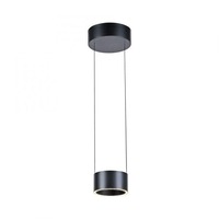 Kruhová - PN 2471-15 LED závěsné svítidlo PURE Clipse, šedá, dálkový ovladač, Comfort Lift, paměťová funkce 2200-5000K - PAUL NEUHAUS