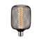 E27 - P 29083 Metallic Glow Standard 230V LED žárovka Zyl E27 Spiral 4,2W 1800K černá - PAULMANN