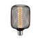 E27 - P 29083 Metallic Glow Standard 230V LED žárovka Zyl E27 Spiral 4,2W 1800K černá - PAULMANN