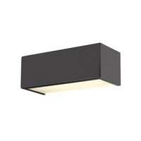 Nepřímé osvětlení - LA 1008071 CHROMBO nástěnné svítidlo, čtvercové, 3000K, 8 W, PHASE, 120°, černé - BIG WHITE (SLV)