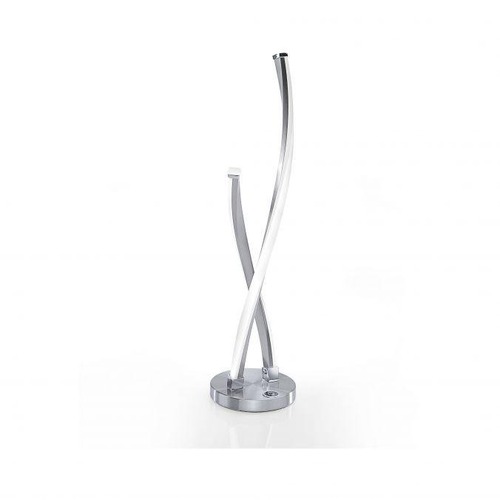Stolní lampy dekorační - PN 9141-55 POLINA LED stolní lampa barva ocel v zakřiveném designu 3000K - PAUL NEUHAUS - foto 1