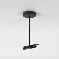 Lišty a příslušenství - AST 6020031 Lištový 1F systém závěsné středové napájení pro lištu černá - ASTRO Lighting