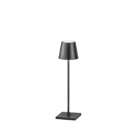 Na stůl - FAN LED-DRINK-S-NER Nabíjecí venkovní svítidlo DRINK‑S černá, LED 1,5 W, 165 lm, integrovaná baterie 1900 mAh - FANEUROPE