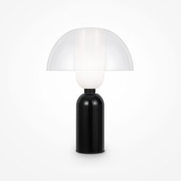 Stolní lampy dekorační - M MOD177TL-01B Stolní lampa Memory E14 40W černá kov/keramika - MAYTONI