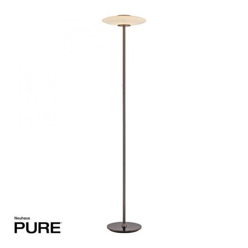 Stojací lampy - PN 481-34 LED stojací svítidlo PURE Vitrum 2700K hnědá / opál - PAUL NEUHAUS - foto 1