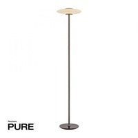 Stojací lampy - PN 481-34 LED stojací svítidlo PURE Vitrum 2700K hnědá / opál - PAUL NEUHAUS