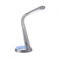 Stolní lampy pracovní - PN 4591-95 BILL LED stolní lampa stříbrná stmívatelná s USB-konektorem, 3000-6500K - PAUL NEUHAUS