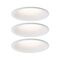 Koupelnová - P 93415 Vestavné svítidlo LED Cymbal 3x6,8W bílá mat proti oslnění stmívatelné - PAULMANN