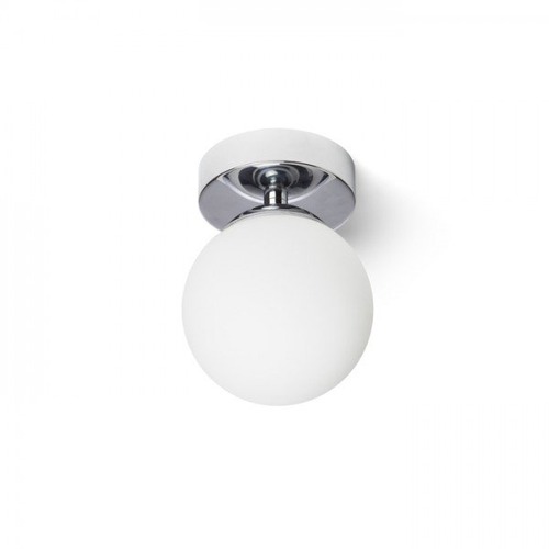 Koupelnová - RED R12200 BOLLY stropní opálové sklo/chrom 230V LED 6W IP44 3000K - RED - DESIGN RENDL - foto 1