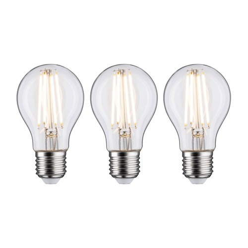 E27 - P 5080 Filament set LED žárovka E27 230V 3x9W 2700K stmívatelné čirá - PAULMANN - foto 1