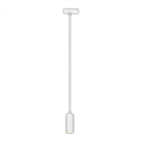 Lištové Briloner 230V - BRILO 8008016 LED závěsné svítidlo 4,5W lištový systém 230V  stmívatelné, teplá bílá, 130 cm, bílé - BRILO