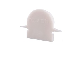 Krytky pro Al profily - IMPR 979620 Koncovka R-ET-01-08 bílá 23 mm 2 ks - LIGHT IMPRESSIONS