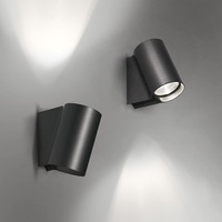 Nástěnná - AR T086000 Oblique nástěnné - antracitová šedá - ARTEMIDE