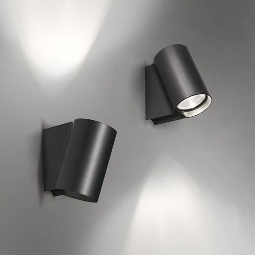 Nástěnná - AR T086000 Oblique nástěnné - antracitová šedá - ARTEMIDE - foto 1