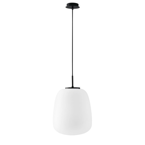 Koule - FAN I-TOLOMEO-S39 Závěsné svítidlo TOLOMEO OVALE bílá opál, 1xE27, 32 x 32 x 120 cm - FANEUROPE - foto 1