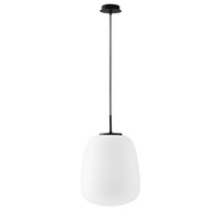 Koule - FAN I-TOLOMEO-S39 Závěsné svítidlo TOLOMEO OVALE bílá opál, 1xE27, 32 x 32 x 120 cm - FANEUROPE