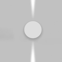 Nástěnná - AR T42112NW20 Effetto kruh 2 narrow beams antracitová šedá - ARTEMIDE