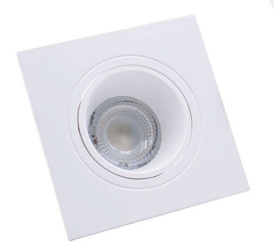 Hranatá - CEN KLISL SPOT KLIK čtvercový pro MR16 nebo GU10 IP20 - CENTURY - foto 1