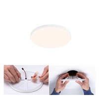 Koupelnová - P 79939 VariFit LED vestavné svítidlo Veluna Edge IP44 kruhové 120mm 3000K bílá - PAULMANN
