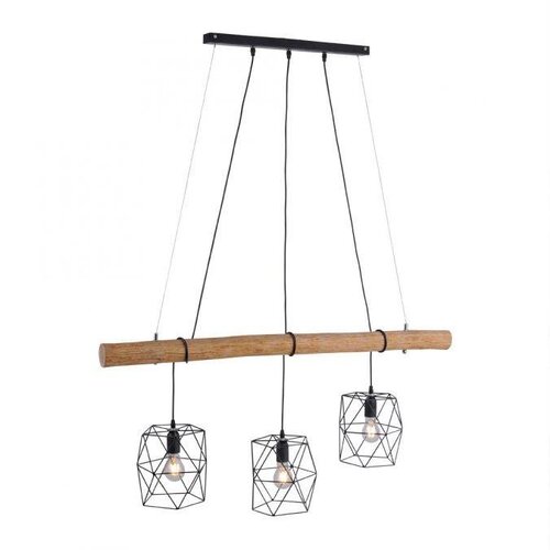 Vícečetná - LD 15503-18 EDGAR Závěsné svítidlo, 3-ramenné, černá, 120cm dlouhé - LEUCHTEN DIREKT / JUST LIGHT - foto 1