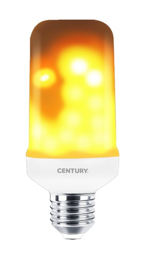E27 - CEN FS1-042715 LED ŽÁROVKA IMITACE OHNĚ 4W E27 1500K/1600K 220d  - CENTURY - foto 1