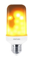 E27 - CEN FS1-042715 LED ŽÁROVKA IMITACE OHNĚ 4W E27 1500K/1600K 220d  - CENTURY