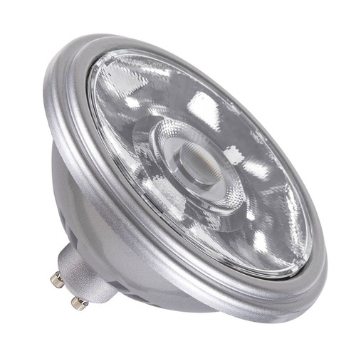 GU10/GZ10 - LA 1005278 QPAR111 GU10 LED světelný zdroj stříbrný 12,5 W 3000 K CRI 90 10° - BIG WHITE (SLV) - foto 1