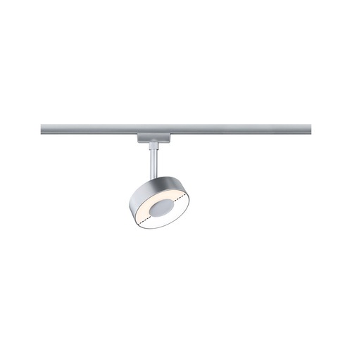 Svítidla - P 96543 URail LED lištový spot Circle 5W CCT 230V matný chrom - PAULMANN - foto 1