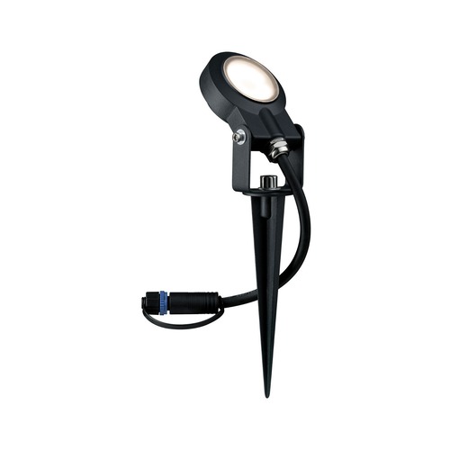 Zápichy - P 94728 Plug &amp; Shine LED bodové zahradní světlo Sting spot neláká hmyz IP67 2200K 6,3W antracit - PAULMANN - foto 1