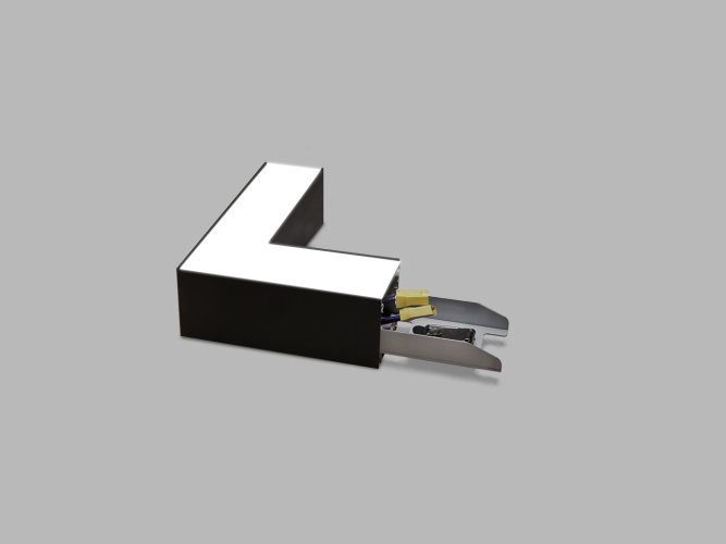 Systémy - Systémy svítidlo LINO II LIGHT CORNER, B DALI TW/PUSH TW 12W 3000K-4000K, DALI TW/PUSH TW - foto 1