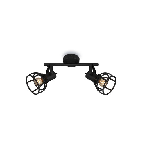 Bodová - BRILO 2669-025 Bodové svítidlo 30 cm 2x E14 25W černá - BRILO - foto 1