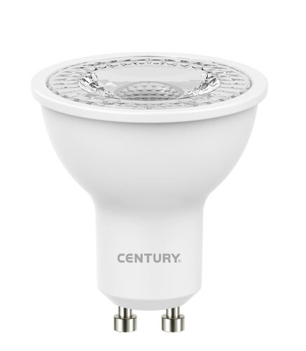 GU10/GZ10 - CEN LX38-061060 LED SPOT LEXAR 6W GU10 6000K 450Lm 38d 50x54mm IP20 - CENTURY - foto 1