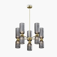 Dekorativní - M MOD302PL-10GR Závěsné svítidlo Antic E14x10 40W MOD302PL-10GR - MAYTONI