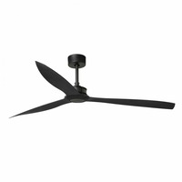 Ventilátory - FARO 33432 JUST FAN XL, černá, stropní ventilátor s DC motorem 178cm - FARO