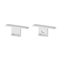 Difuzory a koncovky - Pár koncovek profilu P6-4 šedé