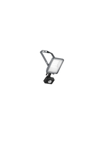 Nástěnná - FAN LED-ESUS-S10 LED reflektor ESUS 10 W, CCT, stříbrný, IP54, s čidlem - FANEUROPE - foto 1