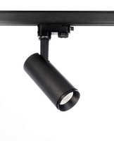 Svítidla - IMPR 707117 Deko-Light kolejnicový systém 3-fázový 230V Lucea 10 černá 220-240V AC/50-60Hz 10,00 W 3000/4000 K tmavě černá RAL 9005 - LIGHT IMPRESSIONS