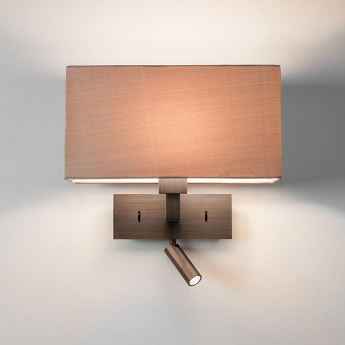 Dekorativní - AST 1080051 Nástěnné svítidlo pro čtení Park Lane Reader LED 60W E27 bez stínítka bronz - ASTRO Lighting - foto 1