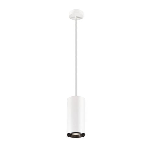 Subtilní - LA 1005722 NUMINOS® XL PHASE závěsné svítidlo bílé/černé 36 W 4000 K 60° - BIG WHITE (SLV) - foto 1