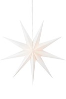 Interiérové dekorace - MAR 705763 Duva bílá závěsná hvězda 150 cm - Markslöjd