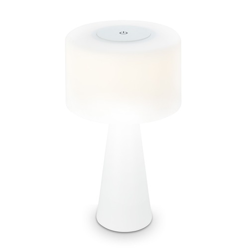 Na stůl - BRILO 7420016 LED nabíjecí stolní lampa 35 cm 4 W 300lm bílé - BRILO - foto 1