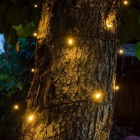 Venkovní řetězy - DLED LWS34W DECOLED LED světelný řetěz Hobby Line, 4 m, teple bílá, 32 diod