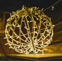 Venkovní profi motivy - DLED EFD60W DecoLED LED světelná koule - teple bílá, pr. 60 cm