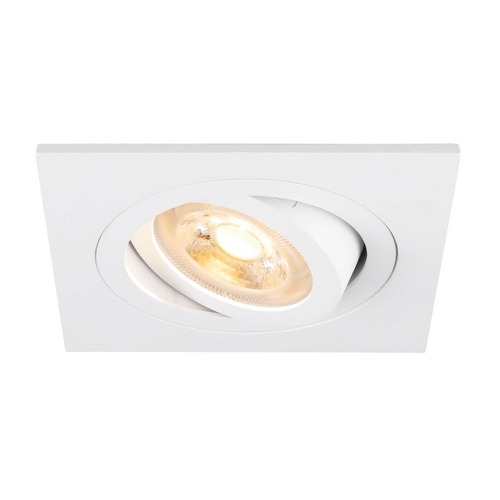 Hranatá - LA 1007377 NEW TRIA® 75 stropní vestavné svítidlo, čtvercové, max. 10W GU10, bílá - BIG WHITE (SLV) - foto 1