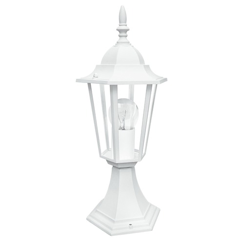 Sloupková - FAN LANT-MILANO/L1 BCO Venkovní svítidlo MILANO bílá, 1xE27, IP44, 17 x 40,3 cm - FANEUROPE - foto 1