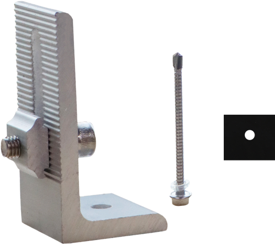 Spotřební materiál a příslušenství - L noha s M8 * 25mm + gumová podložka + šroub - foto 1